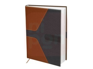 Agenda Executiva Permanente A6 Marrom e Cinza - DAC